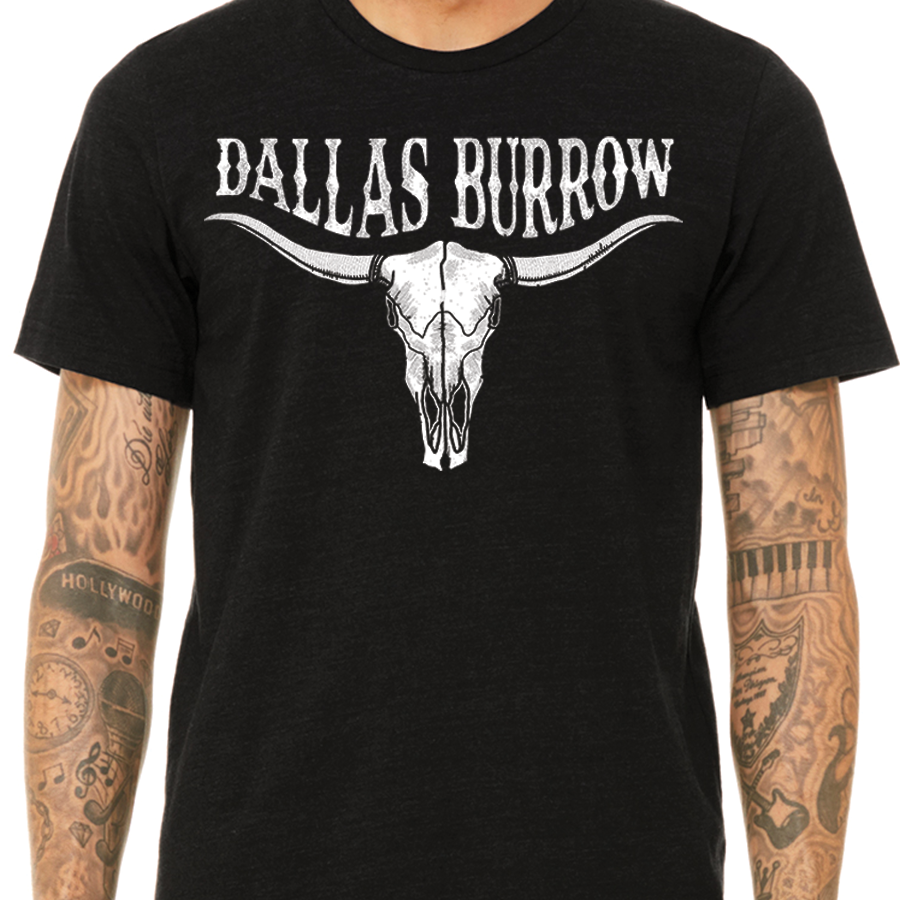 Dallas Burrow Skull T-shirts