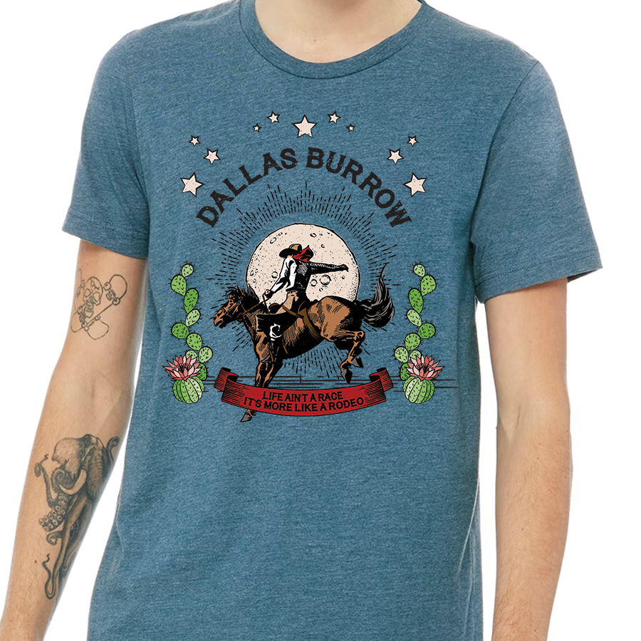 Dallas Burrow Rodeo T-shirts
